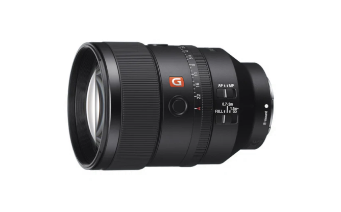 Novi Sony 135mm F1.8 G objektiv punog formata.png